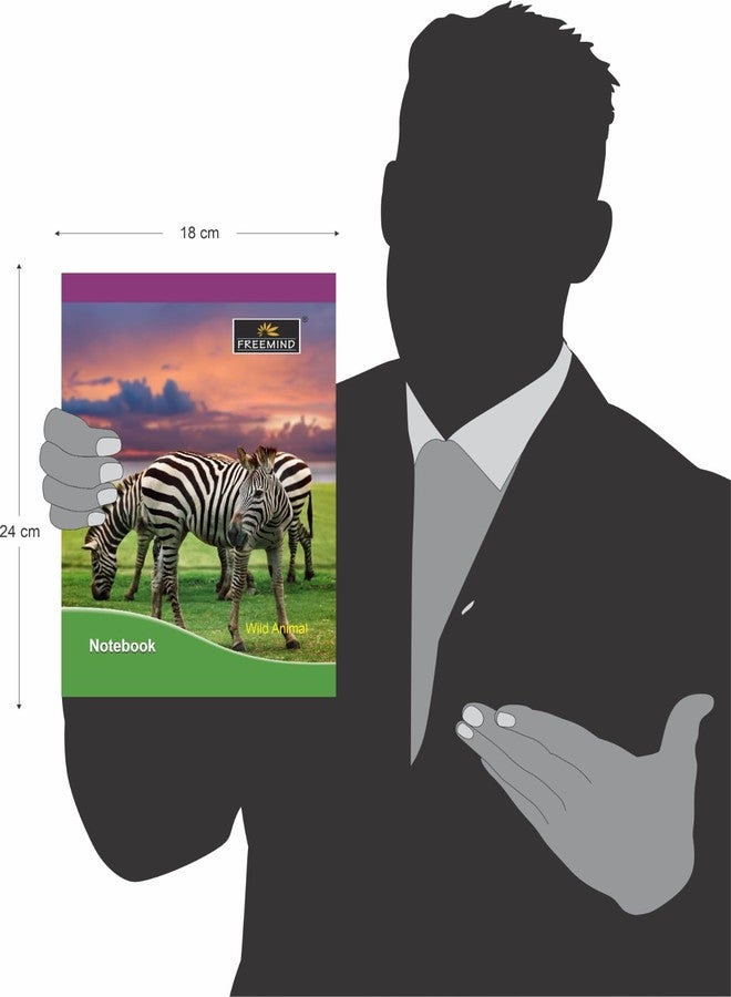 Freemind Notebook, Single Line, 24 x 18 cm, 240 Pages, Pack of 6 - Image 3