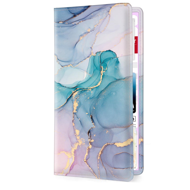 Pisypox Car Registration and Insurance HolderColour Patterns Men Women Car License Document Registration and Insurance Card Holder - Image 2