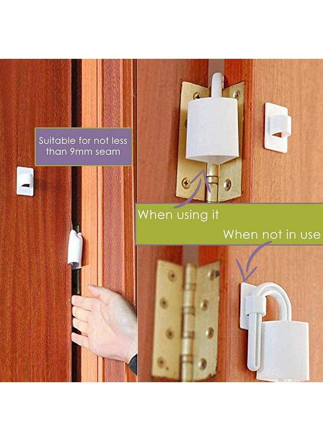 Safe-O-Kid Effective Finger Guard For Hinged Doors Pack Of 4 - Image 3