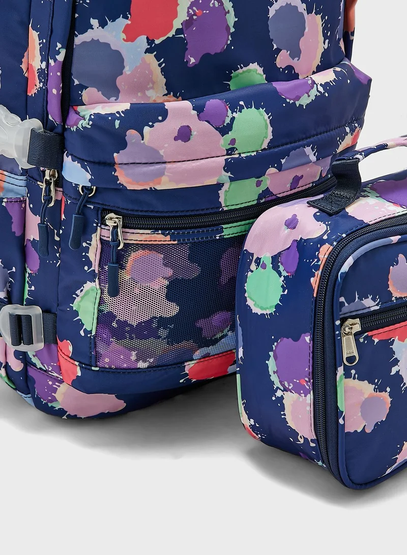 Ginger 2 Piece Set Laptop Backpack And Lunch Bag