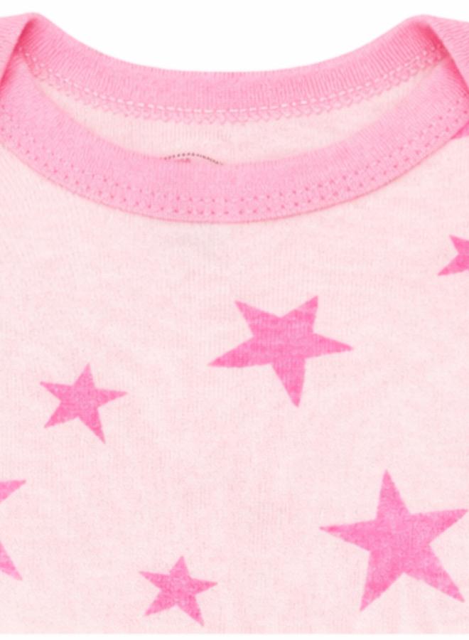 Luna & Lily Pack of 3 -Starburst Frill Sleeve Bodysuit - Image 3
