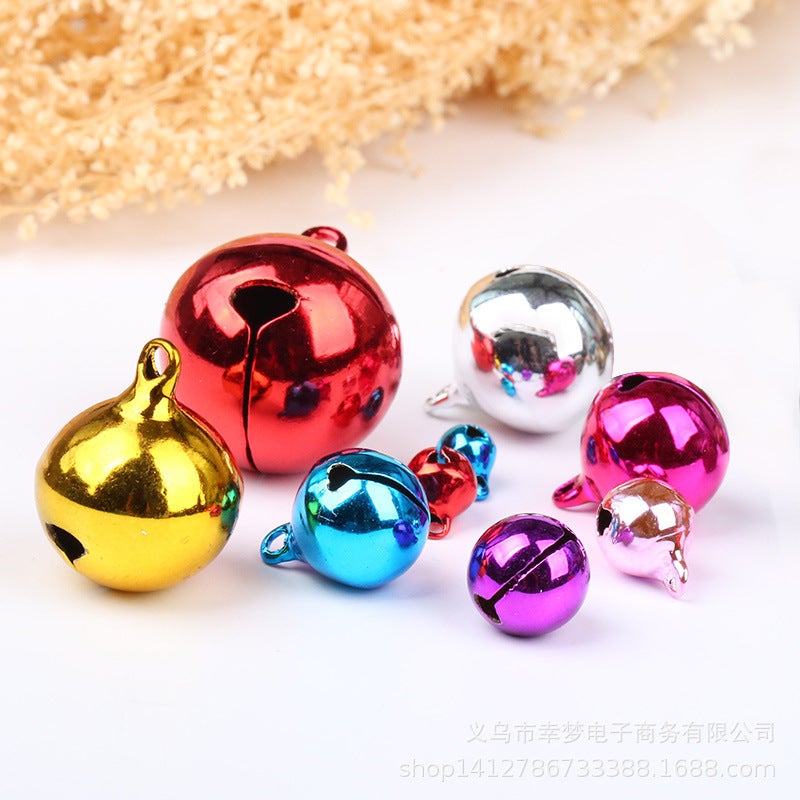 Supply 6-25Mm Copper Bell Student Small Bell Decoration Silver Pendant Pendant Handmade Diy Accessories Material - Image 3