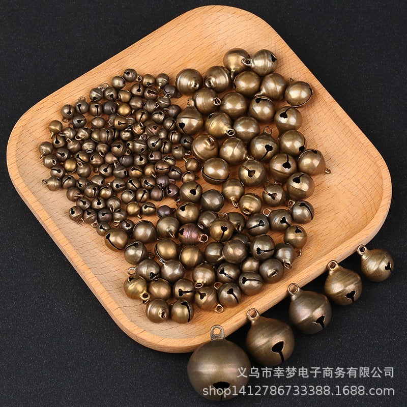 Supply 6-25Mm Copper Bell Student Small Bell Decoration Silver Pendant Pendant Handmade Diy Accessories Material - Image 5