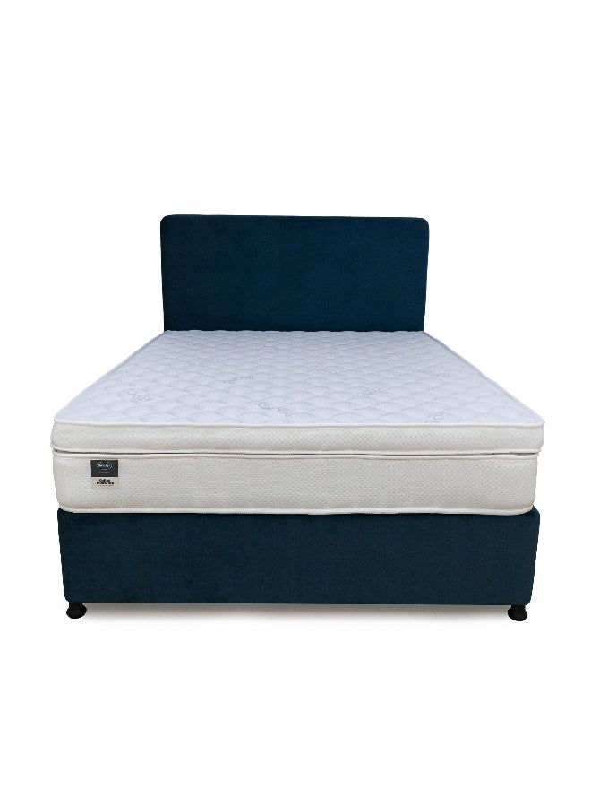 Silentnight Geltex Pillow Top Mattress | Medium-Firm Comfort | Pocket Spring Mattress | One Sided Mattress | Gel Infused Foam Mattress | Cooling Effect  | Pillow Top Mattress | Queen Size (150x200x30cm) | 30 Nights Trial | 5 Years Guarantee - Image 1