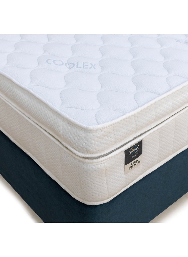 Silentnight Geltex Pillow Top Mattress | Medium-Firm Comfort | Pocket Spring Mattress | One Sided Mattress | Gel Infused Foam Mattress | Cooling Effect  | Pillow Top Mattress | Queen Size (150x200x30cm) | 30 Nights Trial | 5 Years Guarantee - Image 2