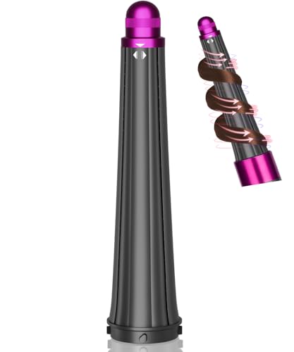 PUREGUST 0.78in-1.4in Conical Long Barrels Attachment for Dyson Airwrap HS01 HS05 Accessories, 20MM-36MM Auto-Wrap Curling Iron Curlers for Professional Barrels Curl and Wave Curl Hair, Rose - Image 1