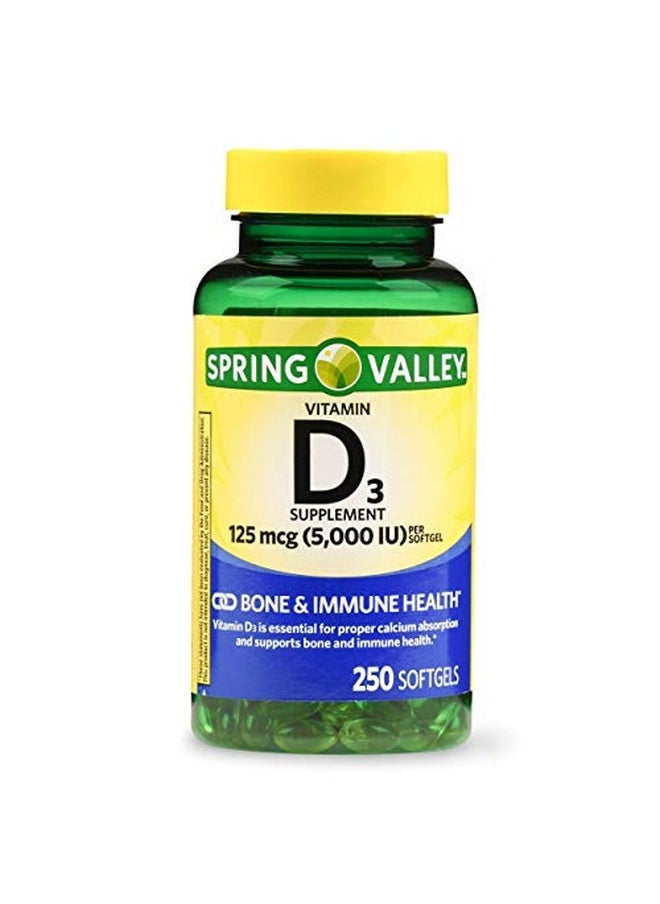 Vitamin D3 Softgels 5000 Iu 250 Count Bottle - pzsku/Z512F9BDFA1A29517B555Z/45/_/1695133811/743c0b8d-9586-43c7-ae74-d5fabebaf949