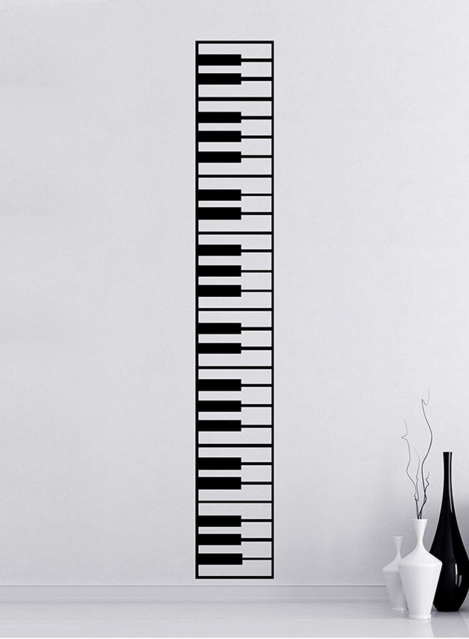 ملصق جداري يعبر عن بيانو أبيض 200X30Ø³Ù†ØªÙŠÙ…ØªØ± - Image 5