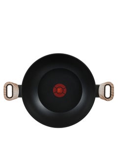 BERGNER ULTIMATE TX FORGED ALUMINUM KADAI + LID 28 CM WITH HEATDOT TECHNOLOGY, INDUCTION BOTTOM, GREY COLOR, BG36177GY  - Image 3