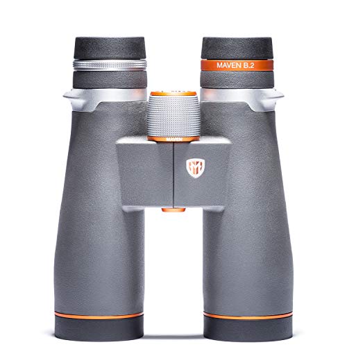 Maven B2 45 mm ED Binocular (9X45, Gray/Orange) - Image 1