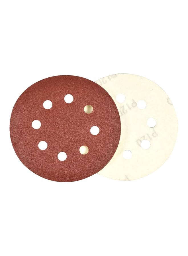Tactix 10-Piece 120-Grit Sanding Disc Brown 125mm - Image 2