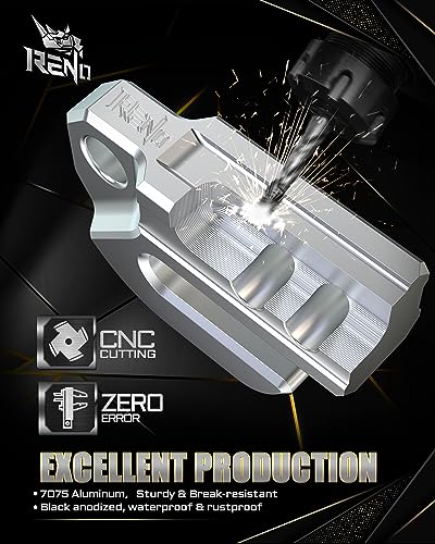 RENO Hitch Slider, 2" Receiver Slider Skid Protection 45,000 lbs Compatible with 3/4" D-Ring or Soft Shackle for Trucks Off-Road Vehicle Towing Recovery Hitch Protection (Aluminum, Black) - Image 3