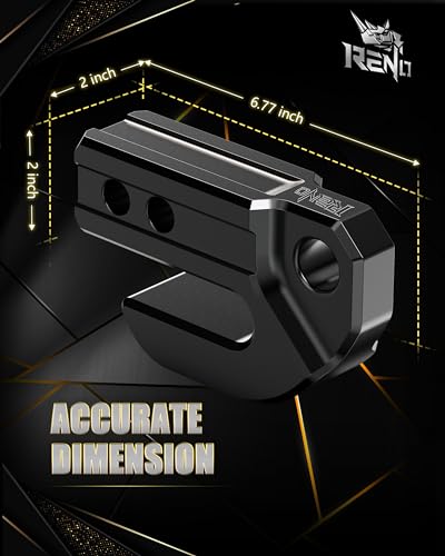 RENO Hitch Slider, 2" Receiver Slider Skid Protection 45,000 lbs Compatible with 3/4" D-Ring or Soft Shackle for Trucks Off-Road Vehicle Towing Recovery Hitch Protection (Aluminum, Black) - Image 4