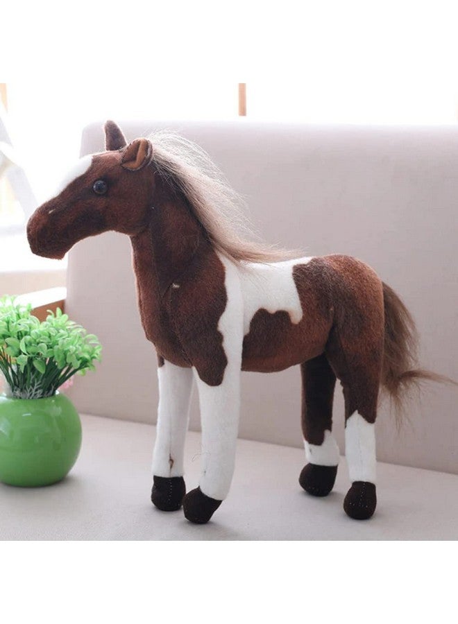 Tickles Standing Horse Soft Stuffed Plush Animal Toy for Kids Boys & Girls Birthday Gifts (Color: Brown & White Size: 55 cm) - Image 3