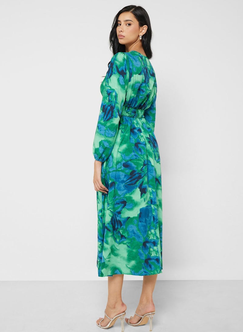 Ginger Floral Print Dress - Image 2
