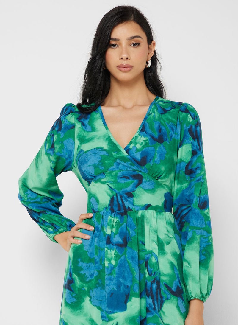 Ginger Floral Print Dress - Image 3