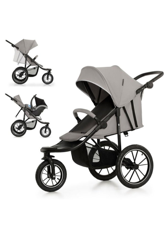 Kinderkraft Single Baby Stroller Pushchair Helsi 2 - Image 4