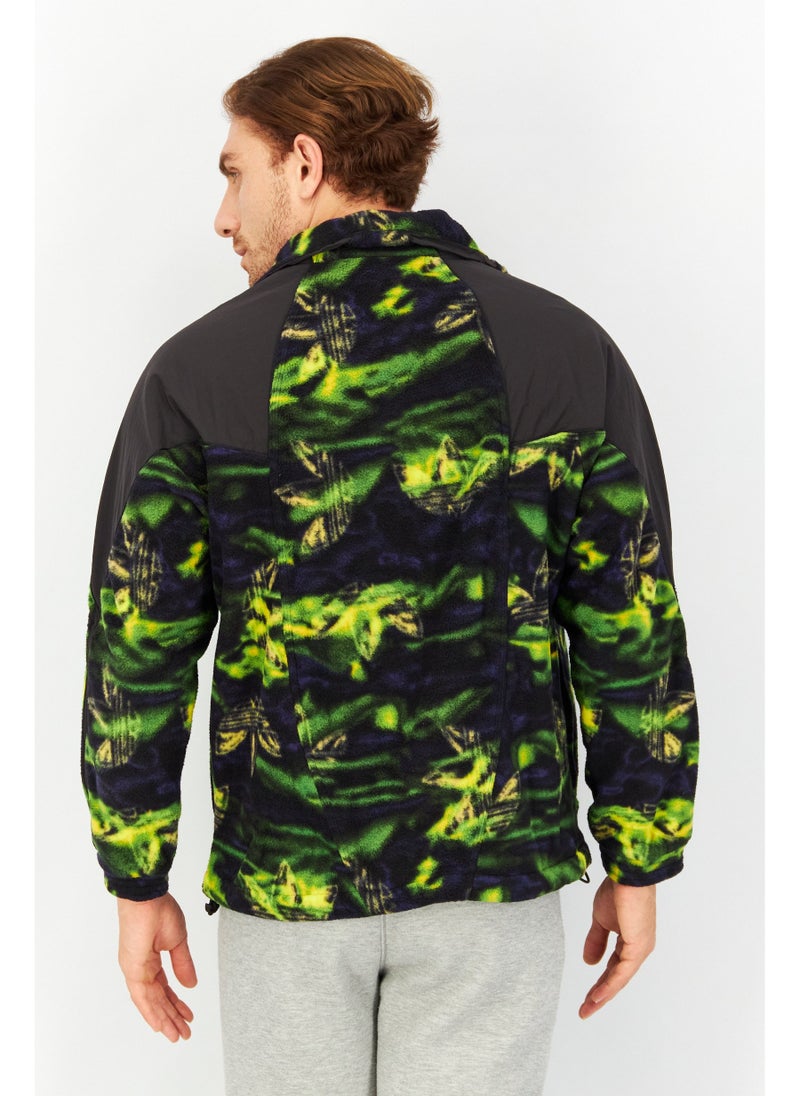 adidas Originals جاكيت رياضي طويل الأكمام للرجال، متعدد الألوان - Image 5