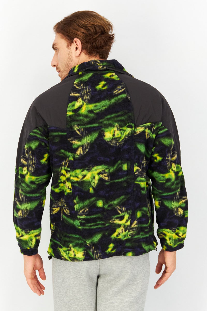 adidas Originals جاكيت رياضي طويل الأكمام للرجال، متعدد الألوان - Image 3