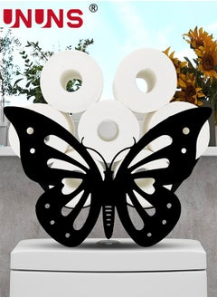 Butterfly Toilet Paper Holder,Animal Decorative Toilet Paper Storage,Bathroom Wall Mounted Toilet Paper Organizer Metal Wall Decor Sculpture - pzsku/Z513014A8ED5BF62FFF09Z/45/_/1699940453/40916532-4d0f-4e00-a77a-8802af72a1a5