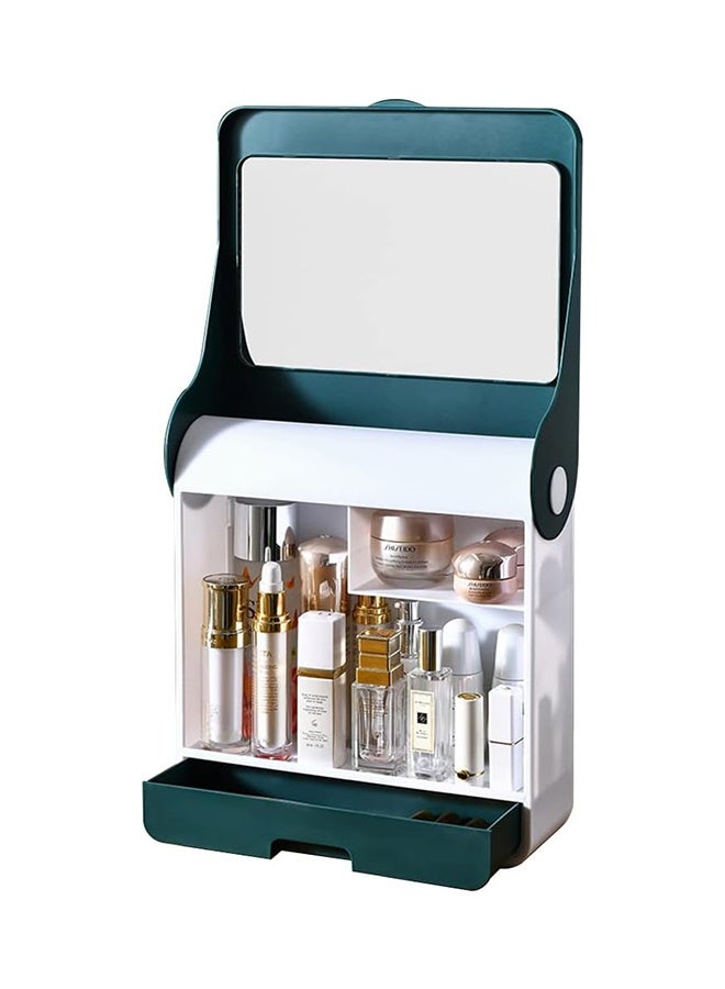 JCB CHIC Makeup Organizer,Large Capacity Cosmetics Storage Display Box，Waterproof and Dustproof Makeup Organizer Rack，Multi Layers Make Up Trays for Dresser Bedroom Bathroom - Image 1