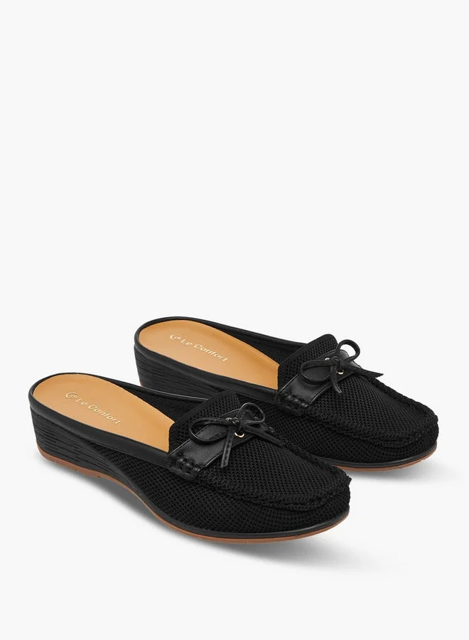 Le Confort  Women Wedge Heel Mules for Women | Best Price UAE