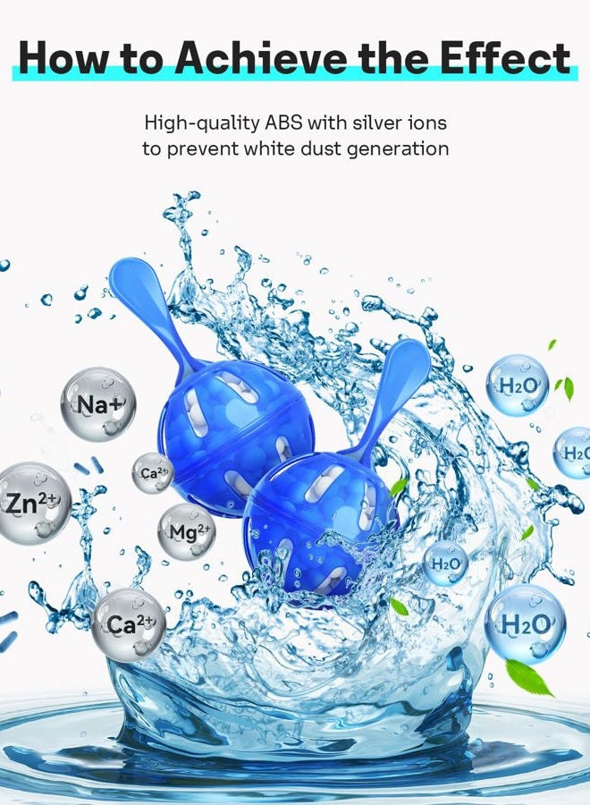 Leemone Humidifier Cleaner 12 Pack, Demineralization Cleaning Ball, Works in All humidifiers and Fish Tanks, Purifies Water, Prevents Hard Water Build-Up, Eliminates White Dust and Odor - Image 5