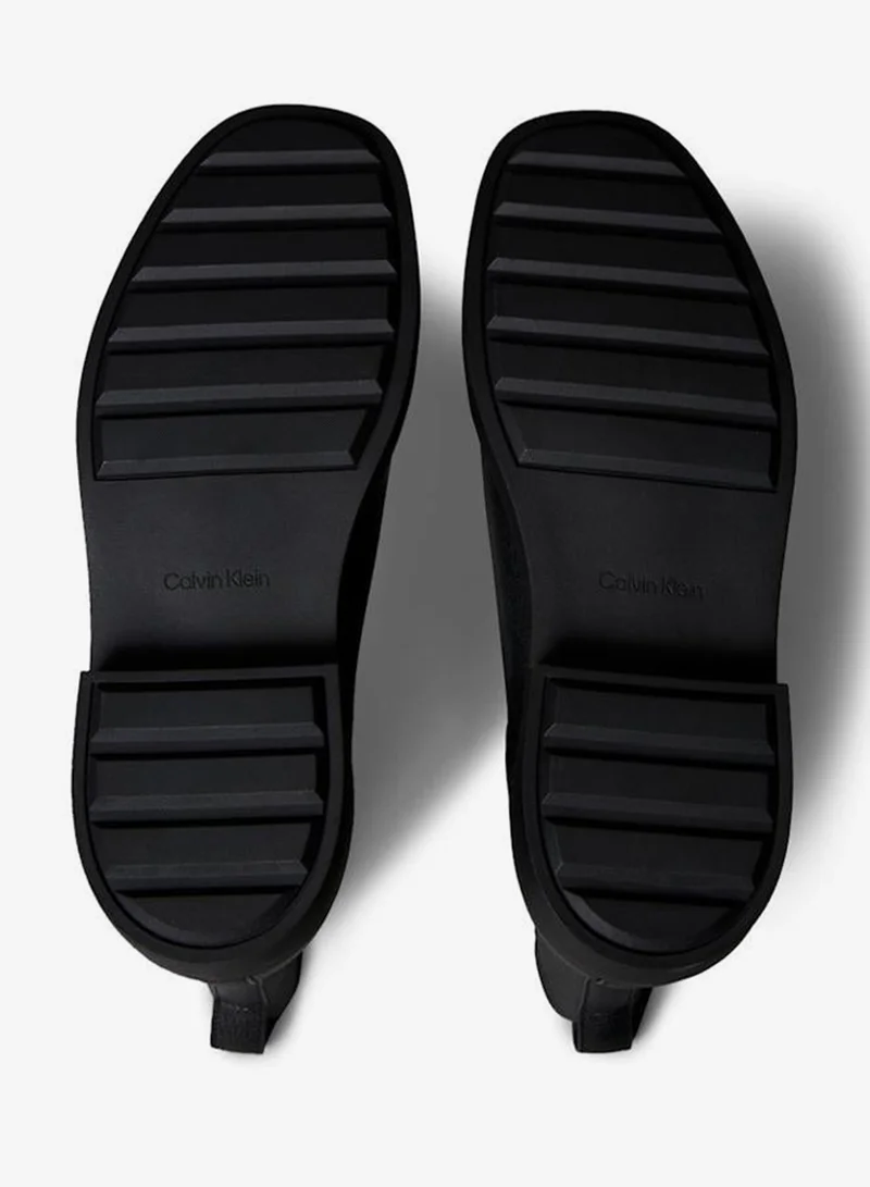 Calvin Klein Jeans Wide Toe Ankle Boots