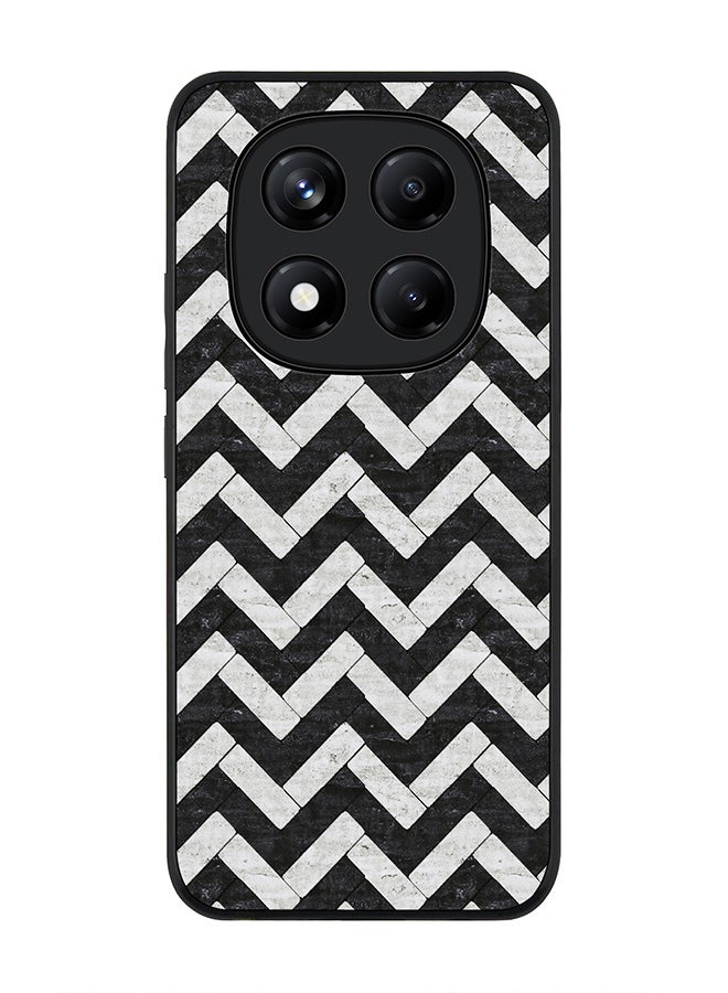 Stylizedd For Xiaomi Redmi Note 14 Pro+ 5G 5G Case,Slim fit Camera Protection, Shockproof Thin Phone cover  - Chevron Tiles - Image 1