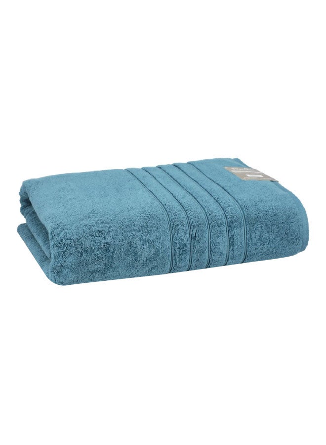REVE Borabora Luxurious Highly Absorbent Cotton Bath Sheet Blue 100 x 180 cm  - Image 1