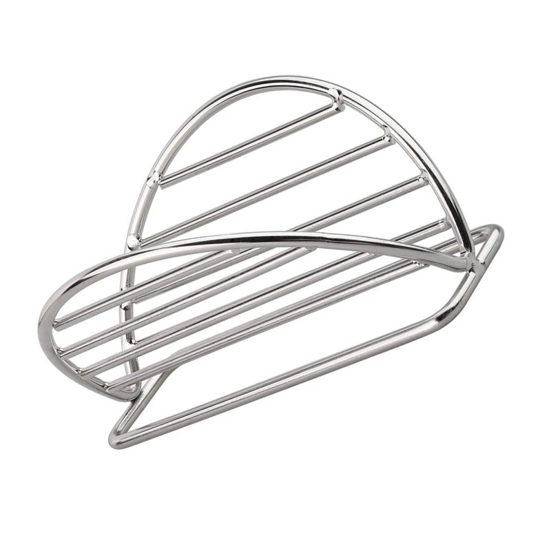 Stainless Steel Taco Rack With Protective Covers For Plates Tables Kitchen Living Room Cafe - Image 2