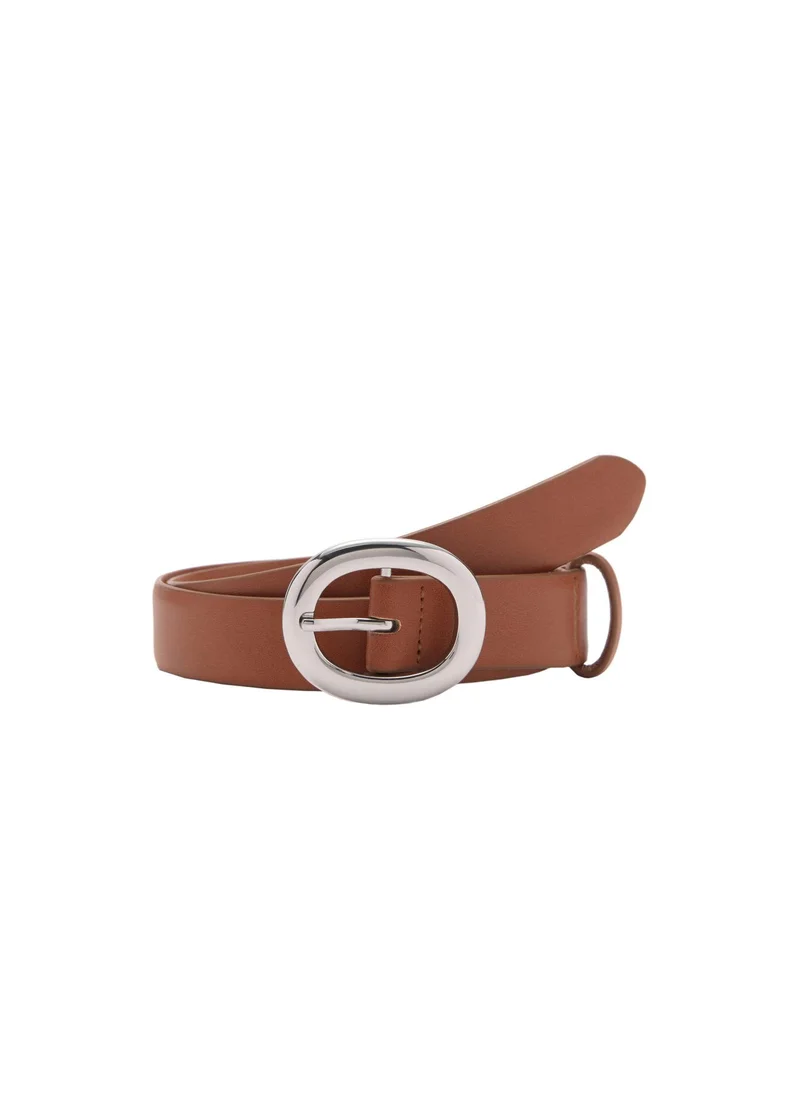 مانجو Rounded Buckle Belt