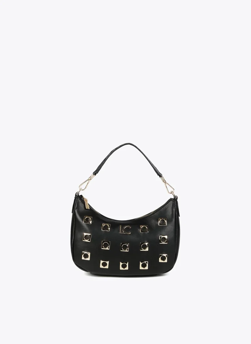 Lola Casademunt Shoulder bag with square metal eyelets