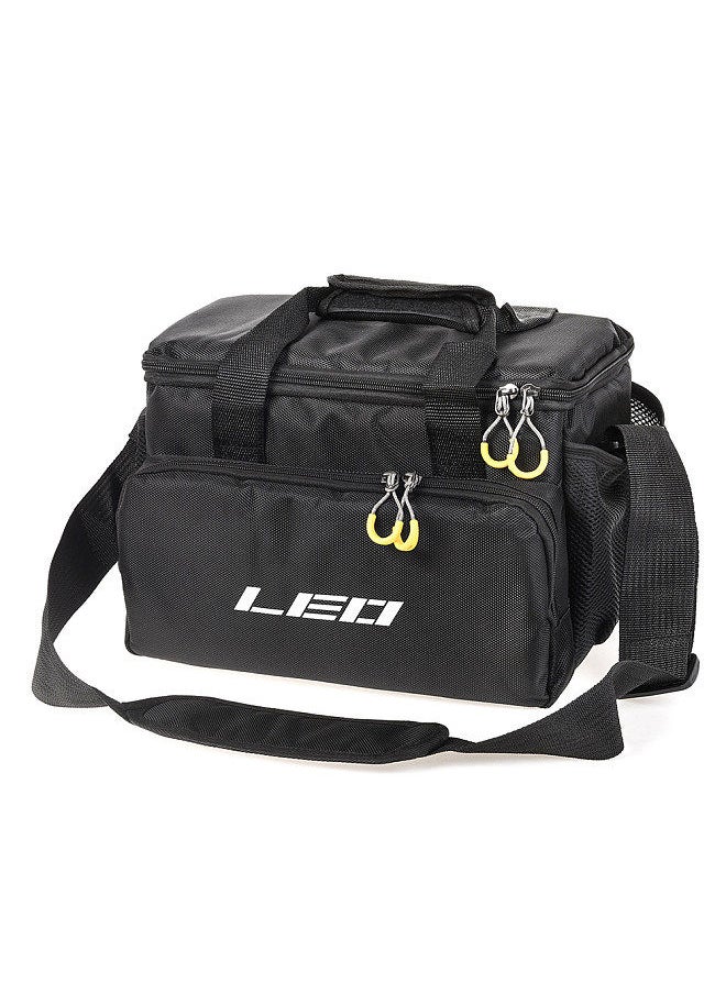LEO Multifunctional Padded Fishing Tackle Bag Fishing Accessories Storage Bag Case Carp Fishing Shoulder Bag Hand Bag  - Image 1