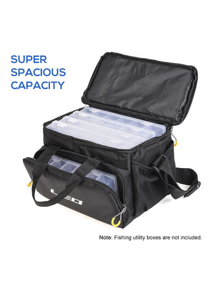 LEO Multifunctional Padded Fishing Tackle Bag Fishing Accessories Storage Bag Case Carp Fishing Shoulder Bag Hand Bag  - Image 2