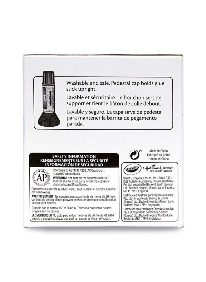 Crayola أقلام الغراء القابلة للغسل؛ أدوات فنية؛ 12 قطعة؛ رائعة للفصل الدراسي - Image 3