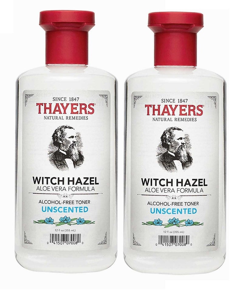 Thayers Alcohol-free Unscented Witch Hazel and Aloe Vera Formula Toner 12 oz. (Pack of 2)