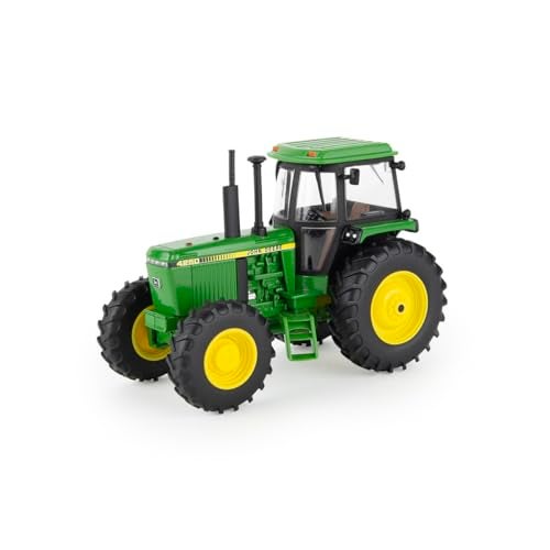 John Deere 132 Scale 4250 Tractor Prestige Collection Diecast Metal Replica Body with FWA Front Axle and Single Rear Wheels Adult Collectible Ages 14 Years - Image 1