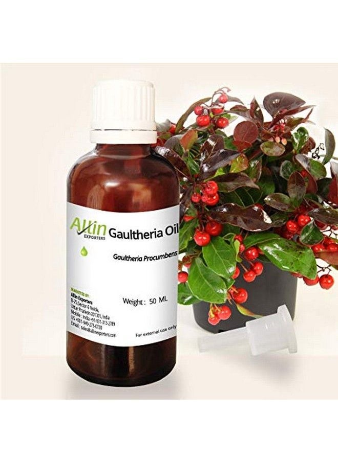Allin Exporters Pure Gaultheria Essential Oil 100% Pure Natural & Undiluted 50 Ml  - Image 1