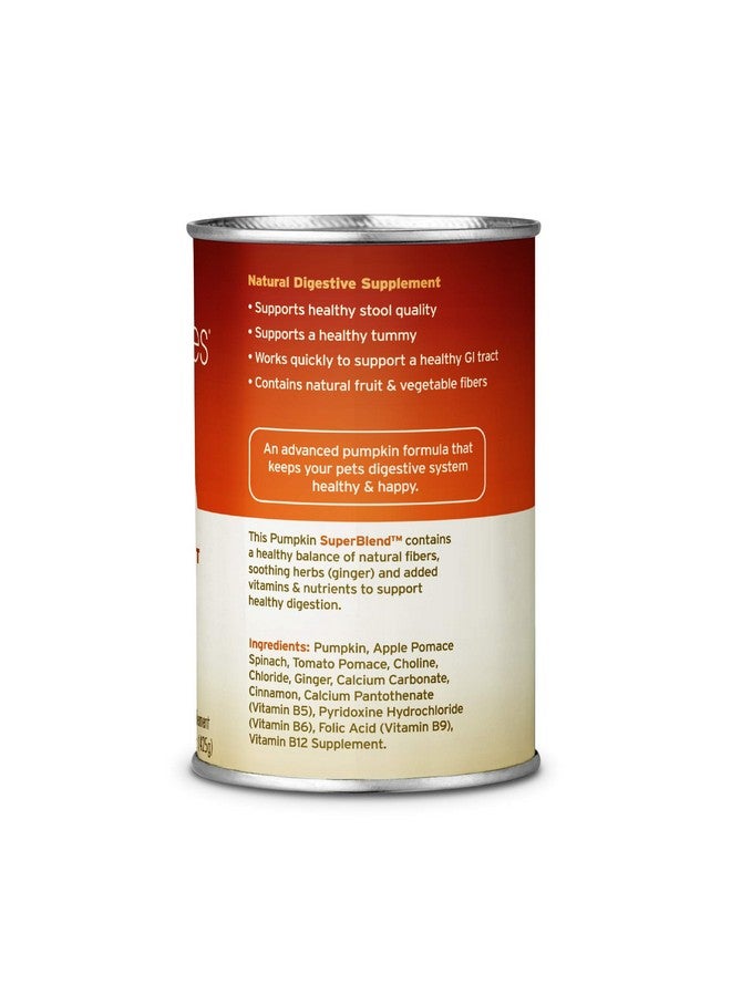 Fruitables Pumpkin Digestive Supplement - Made with Pumpkin for Dogs - Healthy Fiber Supplement for Pet Nutrition - 15 Ounces (6 Pack) - Image 3