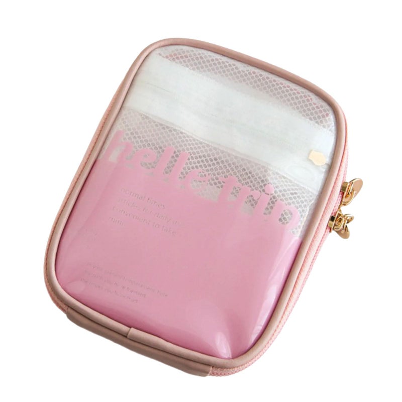 Water Resistant Travel Toiletry Case With Smooth Zippers Ideal For Business Trip And Gym Use Blue - Image 2