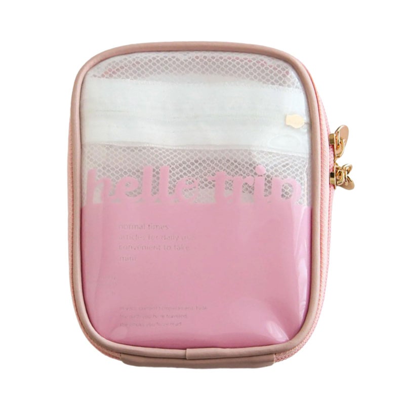 Water Resistant Travel Toiletry Case With Smooth Zippers Ideal For Business Trip And Gym Use Blue - Image 5