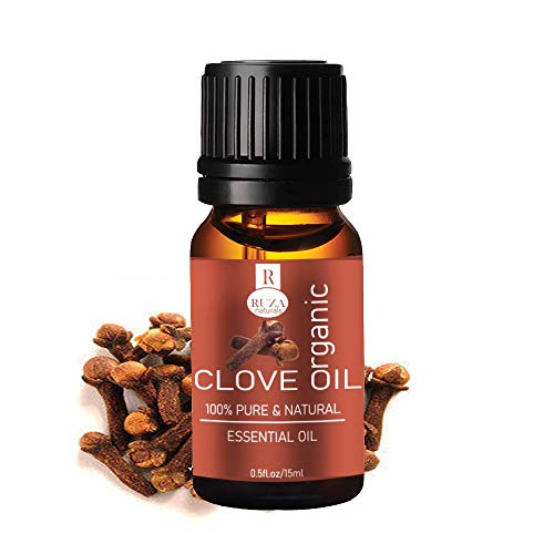 Ruza Clove Essential Oil 100% Natural & Pure for Teeth Pain,Skin and Hair-15ML - Image 2