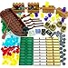 Pamvava Money Treasure Chest Bank Pirate Ships Friends City Accessories Building Block Maps Dollar Jewel Gems Diamonds Gold Bar Coins Bricks Pieces Crystals Bill Cash Parts Sets - Image 2