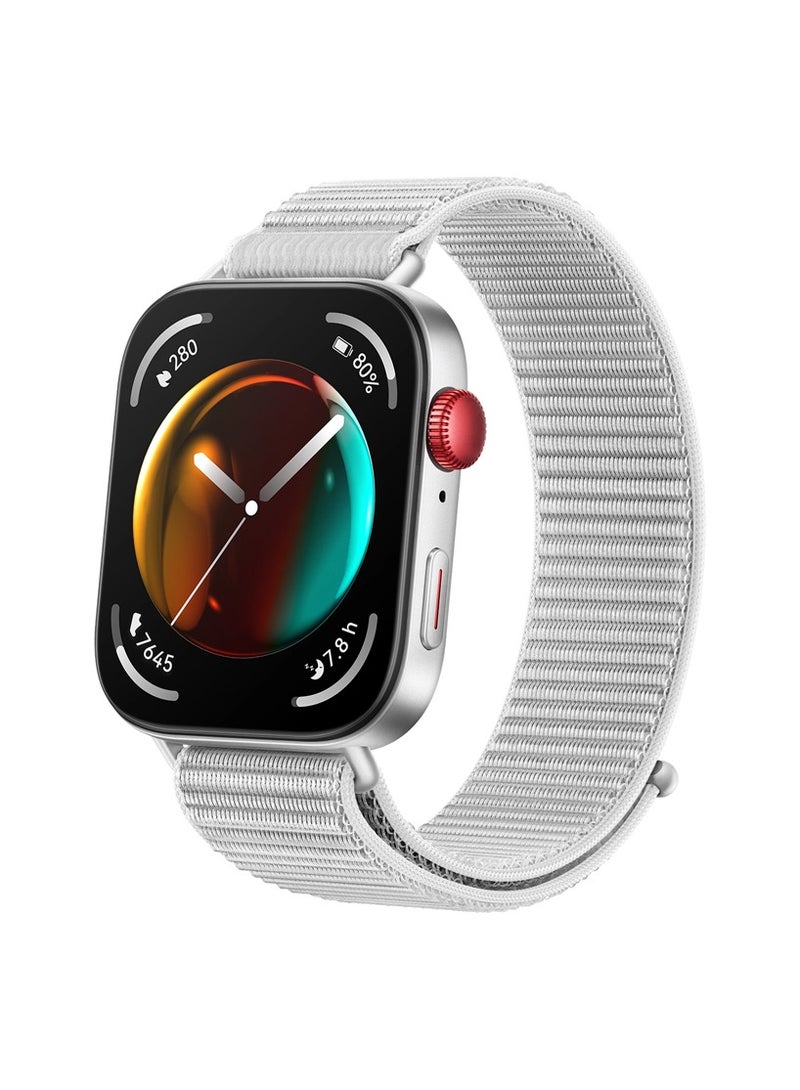 يوك 3 قطع من أحزمة ساعات النايلون متوافقة مع ساعة هواوي فيت 3/فيت 4/فيت 4 برو، أحزمة بديلة قابلة للتعديل وقابلة للتهوية لساعات رياضية - Image 3