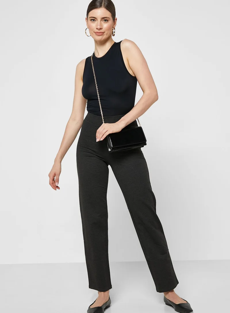 Marks & Spencer Cotton Rich Straight Leg Joggers