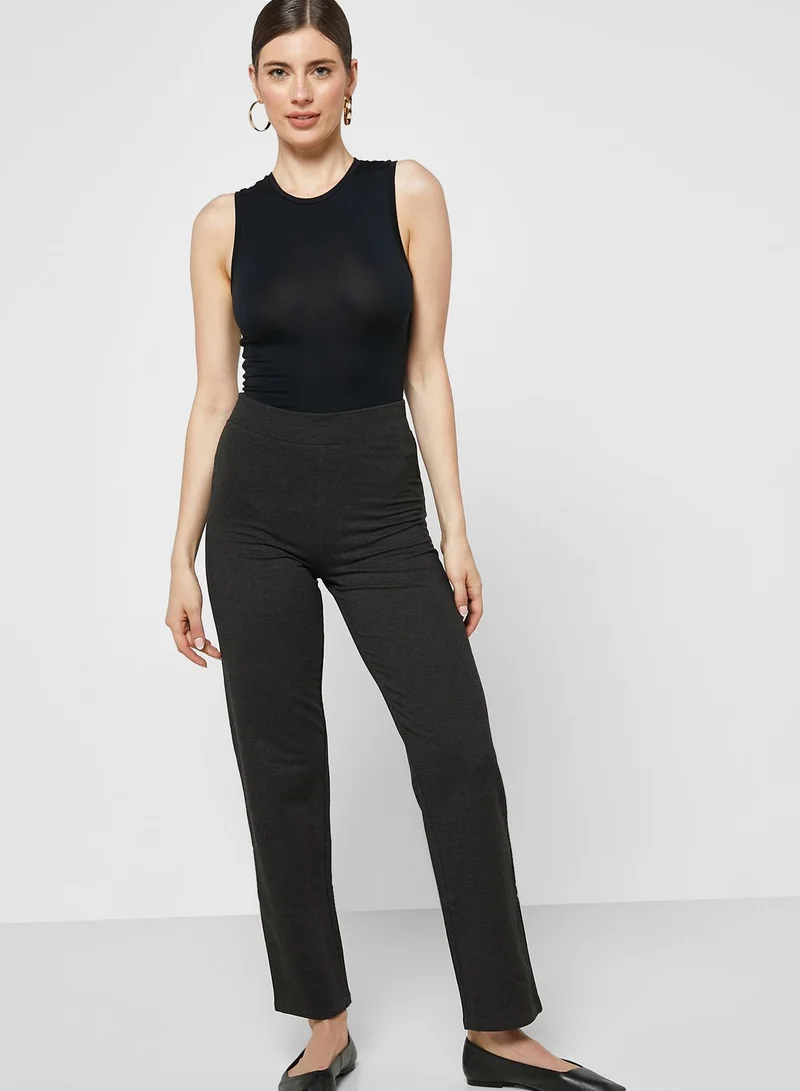 Marks & Spencer Cotton Rich Straight Leg Joggers
