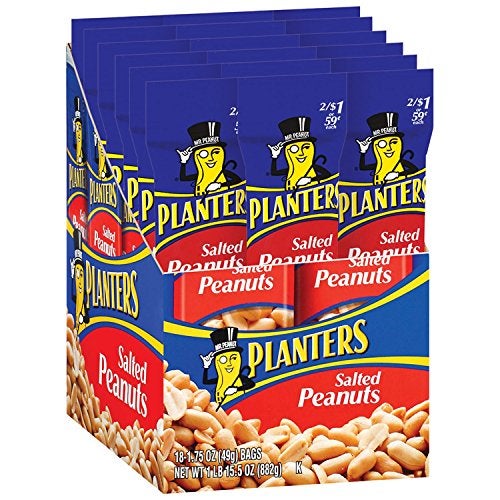 Planters Peanuts (Pack of 18) - Image 1