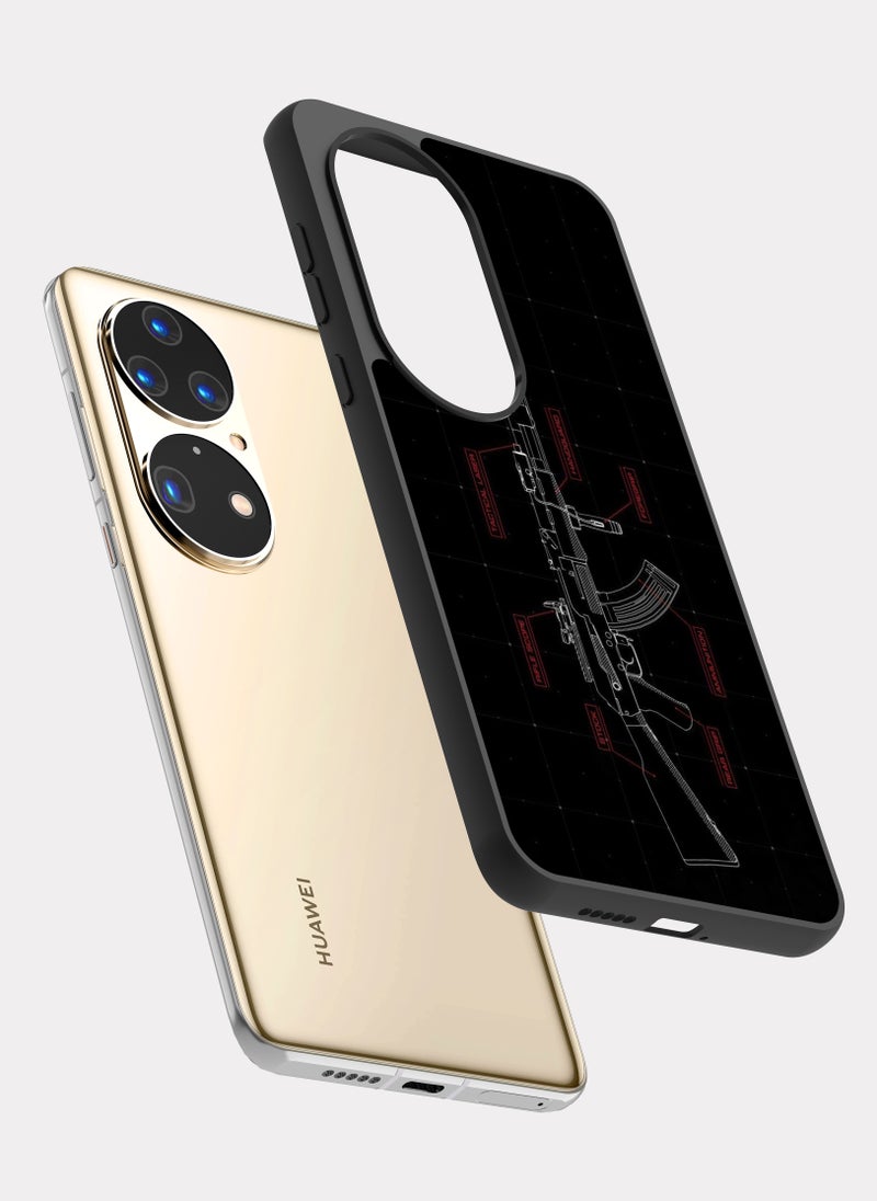 PXLAAT Huawei P50 Pro case cover Ak-47 Kalashnikov - Image 2