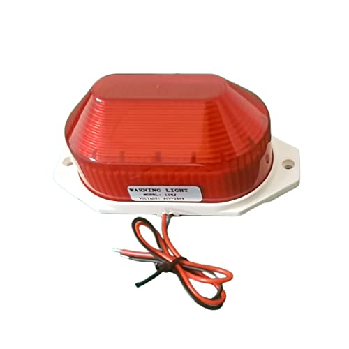 Nmifoan AC110V 120V Strobe Siren Industrial Warning Light and Sound Emergency Panic Alarm can Work with Smart Switch Plug (Not Include) - Image 1